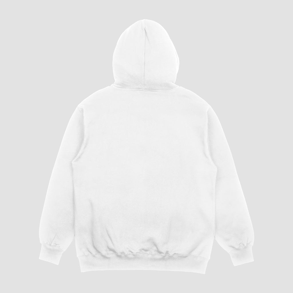 450 GSM White Heavyweight Fleece Sweatshirt